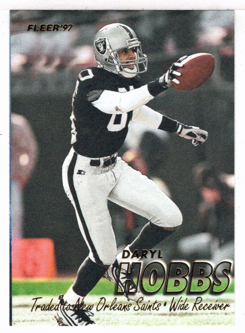 Daryl Hobbs - New Orleans Saints (NFL Football Card) 1997 Fleer # 49 Mint