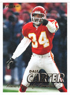 Dale Carter - Kansas City Chiefs (NFL Football Card) 1997 Fleer # 53 Mint