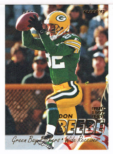 Don Beebe - Green Bay Packers - Super Bowl (NFL Football Card) 1997 Fleer # 57 Mint