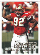 Roy Barker - San Francisco 49ers (NFL Football Card) 1997 Fleer # 65 Mint