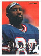 Chris Calloway - New York Giants (NFL Football Card) 1997 Fleer # 79 Mint