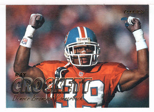 Ray Crockett - Denver Broncos (NFL Football Card) 1997 Fleer # 85 Mint