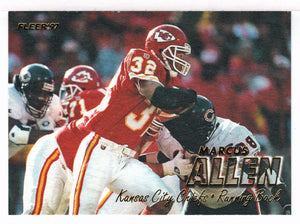 Marcus Allen - Kansas City Chiefs (NFL Football Card) 1997 Fleer # 95 Mint