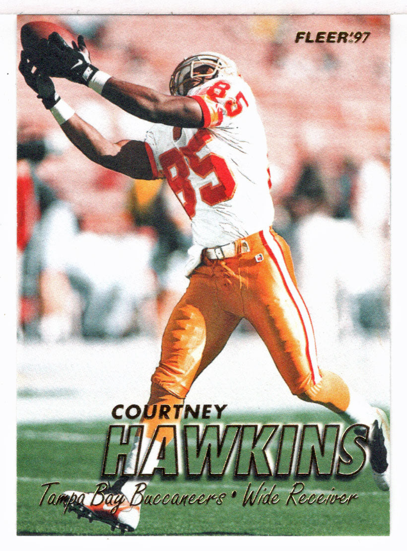 Courtney Hawkins - Tampa Bay Buccaneers (NFL Football Card) 1997 Fleer # 102 Mint