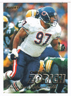 Chris Zorich - Chicago Bears (NFL Football Card) 1997 Fleer # 114 Mint