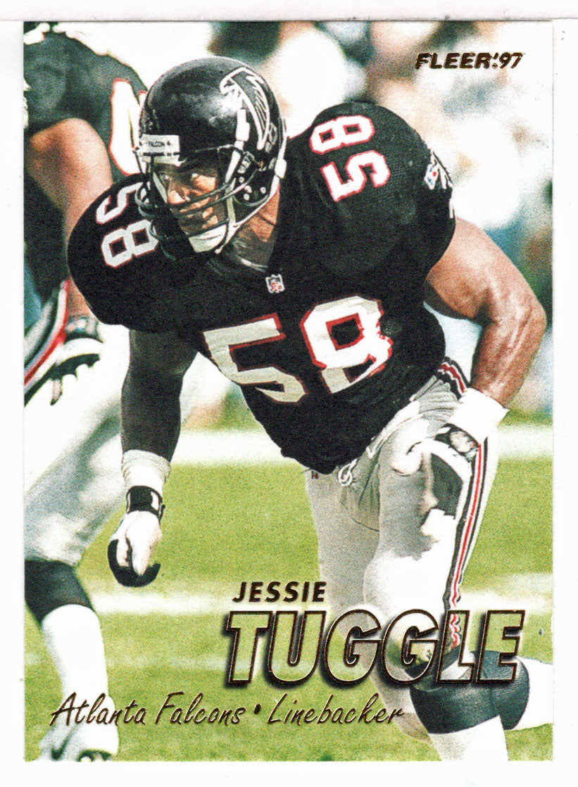 Jessie Tuggle - Atlanta Falcons (NFL Football Card) 1997 Fleer # 138 Mint