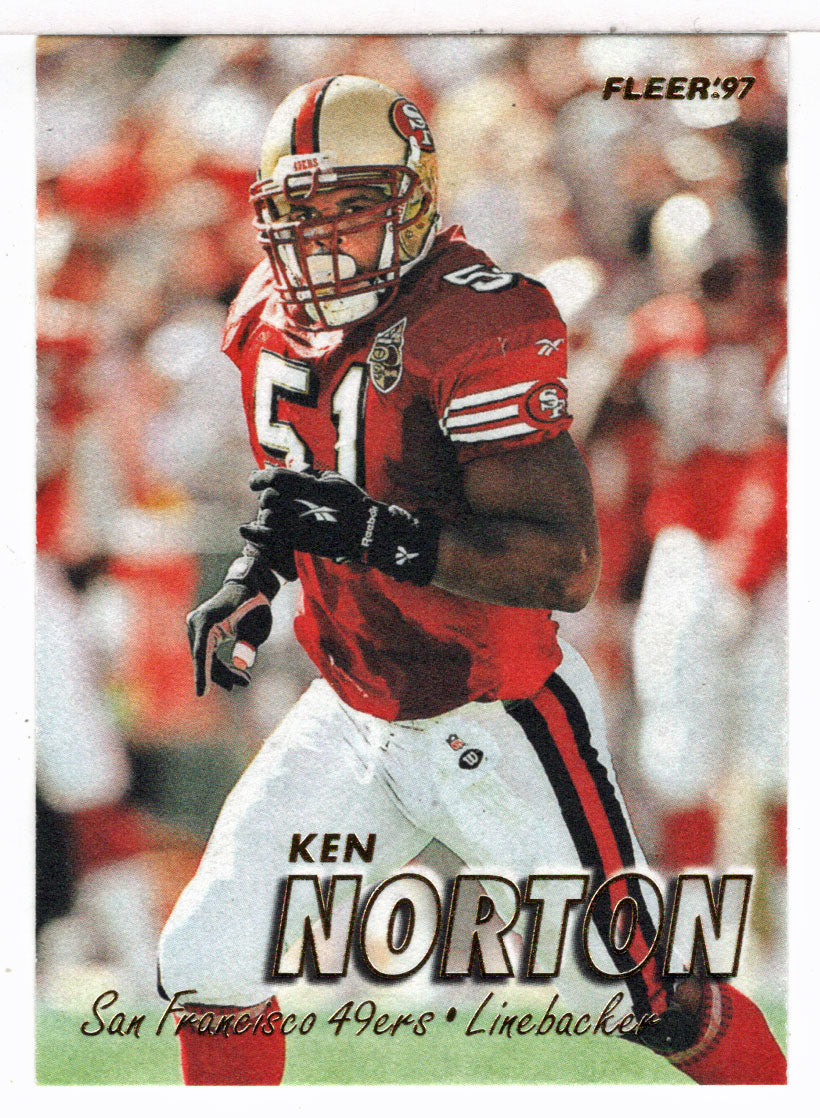 Ken Norton - San Francisco 49ers (NFL Football Card) 1997 Fleer # 146 Mint