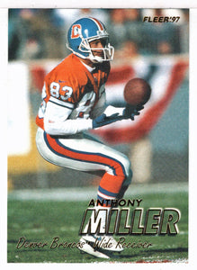 Anthony Miller - Denver Broncos (NFL Football Card) 1997 Fleer # 148 Mint