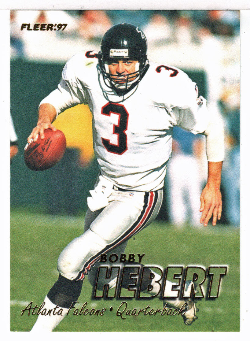 Bobby Hebert - Atlanta Falcons (NFL Football Card) 1997 Fleer # 163 Mint