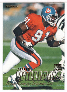 Alfred Williams - Denver Broncos - All-Pro (NFL Football Card) 1997 Fleer # 166 Mint