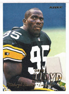 Greg Lloyd - Pittsburgh Steelers (NFL Football Card) 1997 Fleer # 175 Mint