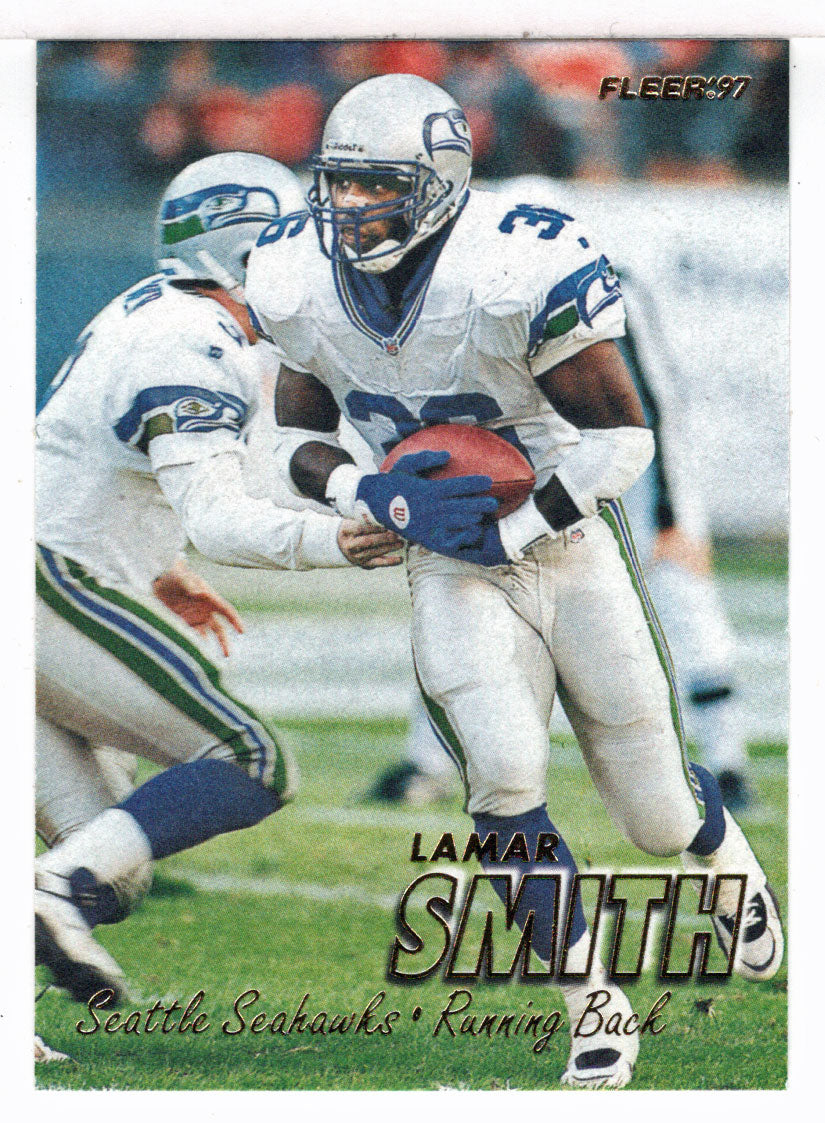 Lamar Smith - Seattle Seahawks (NFL Football Card) 1997 Fleer # 179 Mint