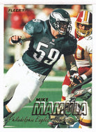 Mike Mamula - Philadelphia Eagles (NFL Football Card) 1997 Fleer # 186 Mint