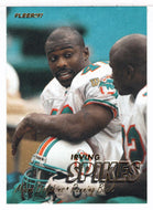 Irving Spikes - Miami Dolphins (NFL Football Card) 1997 Fleer # 187 Mint