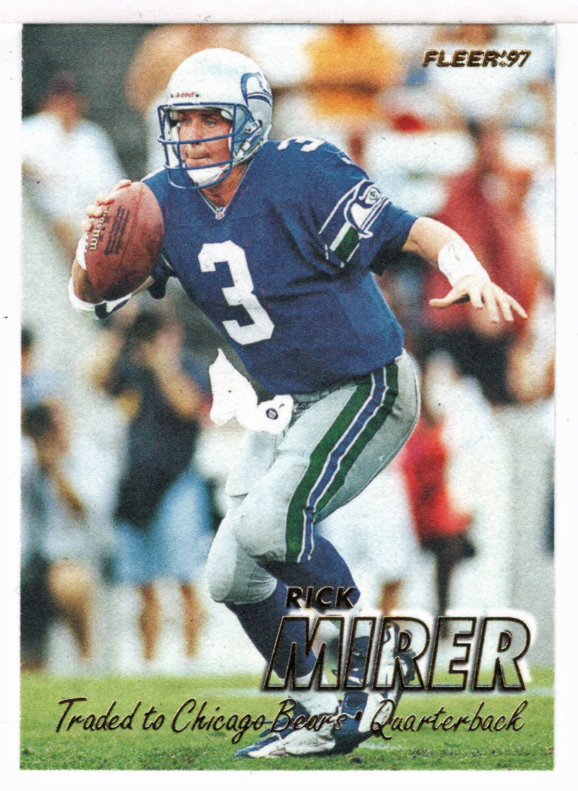 Rick Mirer - Chicago Bears (NFL Football Card) 1997 Fleer # 197 Mint