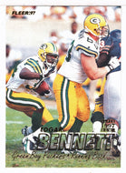 Edgar Bennett - Green Bay Packers - Super Bowl (NFL Football Card) 1997 Fleer # 229 Mint