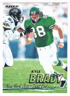 Kyle Brady - New York Jets (NFL Football Card) 1997 Fleer # 232 Mint