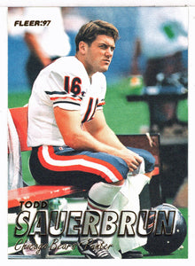 Todd Sauerbrun - Chicago Bears (NFL Football Card) 1997 Fleer # 235 Mint