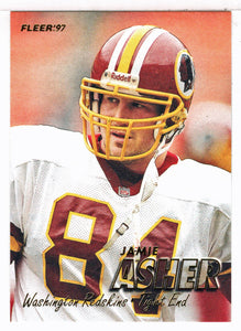 Jamie Asher - Washington Redskins (NFL Football Card) 1997 Fleer # 241 Mint