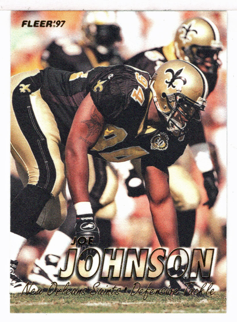 Joe Johnson - New Orleans Saints (NFL Football Card) 1997 Fleer # 245 Mint