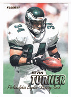 Kevin Turner - Philadelphia Eagles (NFL Football Card) 1997 Fleer # 247 Mint