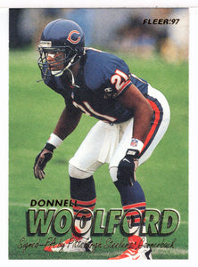 Donnell Woolford - Pittsburgh Steelers (NFL Football Card) 1997 Fleer # 259 Mint