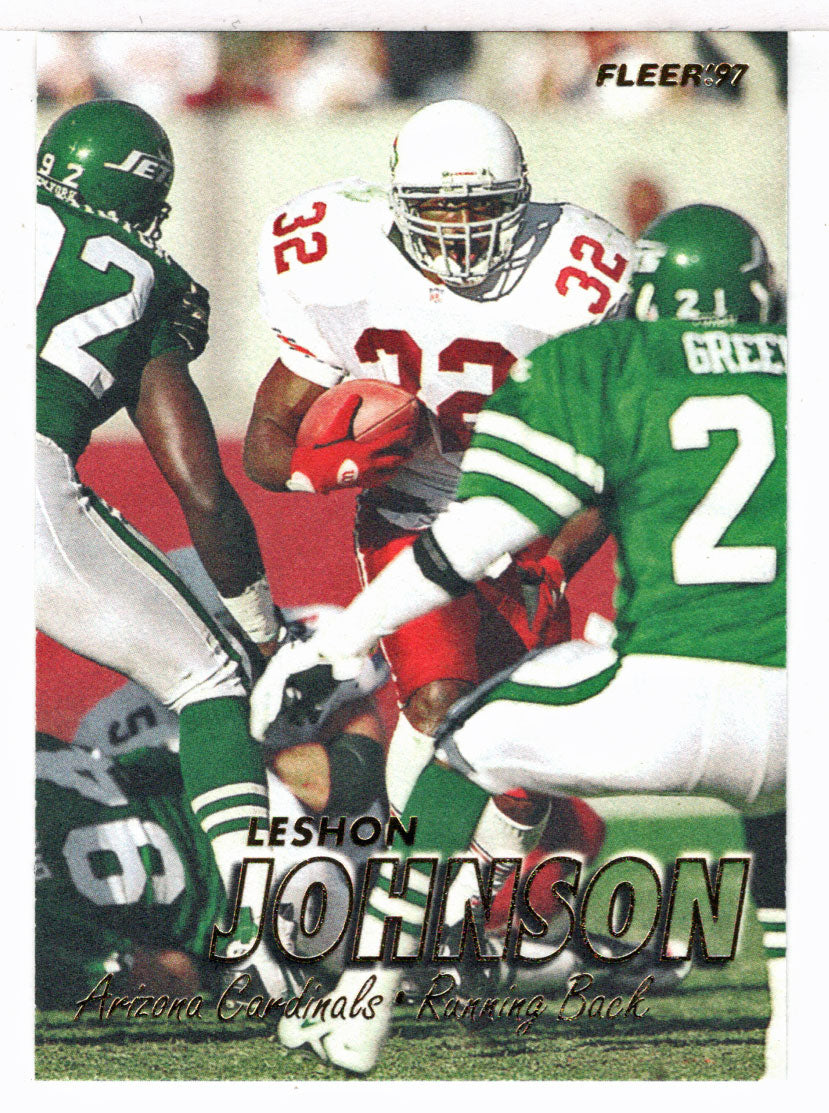 LeShon Johnson - Arizona Cardinals (NFL Football Card) 1997 Fleer # 267 Mint