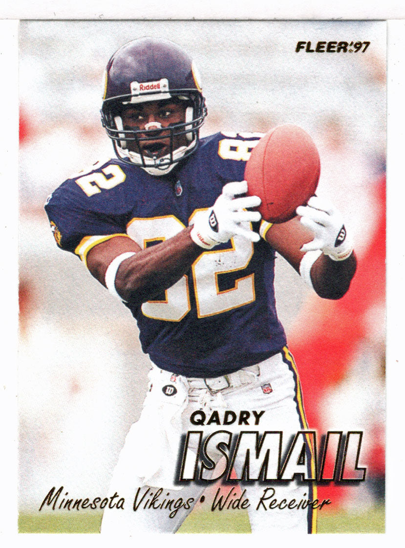 Qadry Ismail - Minnesota Vikings (NFL Football Card) 1997 Fleer # 280 Mint