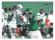 Jeff Graham - New York Jets (NFL Football Card) 1997 Fleer # 284 Mint