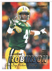 Eugene Robinson - Green Bay Packers - Super Bowl (NFL Football Card) 1997 Fleer # 287 Mint