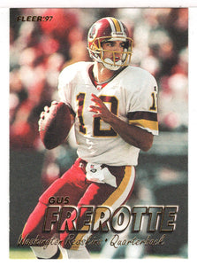 Gus Frerotte - Washington Redskins (NFL Football Card) 1997 Fleer # 294 Mint