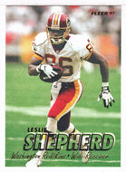 Leslie Shepherd - Washington Redskins (NFL Football Card) 1997 Fleer # 325 Mint