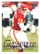 Sean LaChapelle - Kansas City Chiefs (NFL Football Card) 1997 Fleer # 333 Mint