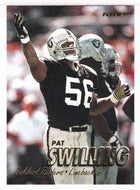 Pat Swilling - Oakland Raiders (NFL Football Card) 1997 Fleer # 350 Mint