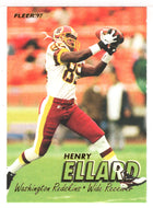 Henry Ellard - Washington Redskins (NFL Football Card) 1997 Fleer # 356 Mint