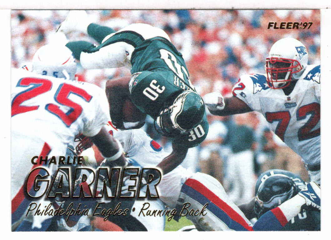 Charlie Garner - Philadelphia Eagles (NFL Football Card) 1997 Fleer # 359 Mint