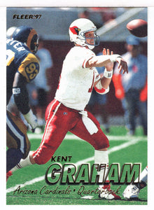 Kent Graham - Arizona Cardinals (NFL Football Card) 1997 Fleer # 364 Mint