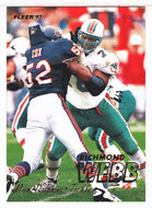 Richmond Webb - Miami Dolphins (NFL Football Card) 1997 Fleer # 366 Mint