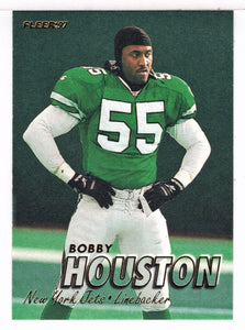 Bobby Houston - New York Jets (NFL Football Card) 1997 Fleer # 370 Mint