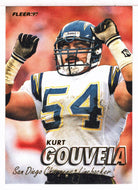 Kurt Gouveia - San Diego Chargers (NFL Football Card) 1997 Fleer # 374 Mint