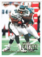 Irving Fryar - Philadelphia Eagles (NFL Football Card) 1997 Fleer # 382 Mint