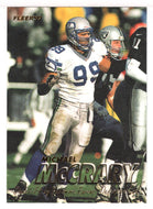 Michael McCrary - Baltimore Ravens (NFL Football Card) 1997 Fleer # 387 Mint