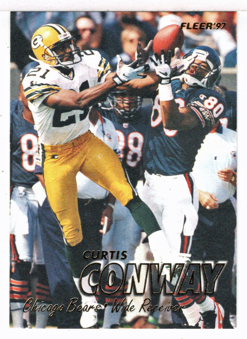 Curtis Conway - Chicago Bears (NFL Football Card) 1997 Fleer # 393 Mint