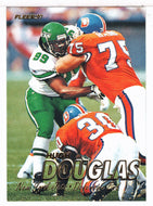 Hugh Douglas - New York Jets (NFL Football Card) 1997 Fleer # 411 Mint