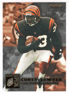 Corey Sawyer - Cincinnati Bengals - Something Special (NFL Football Card) 1997 Fleer # 422 Mint