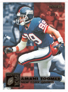 Amani Toomer - New York Giants - Something Special (NFL Football Card) 1997 Fleer # 435 Mint