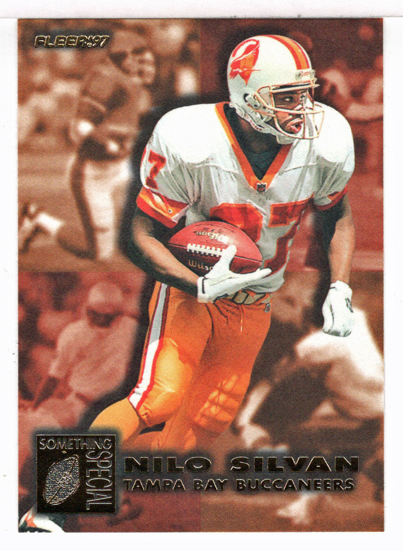 Nilo Silvan - Tampa Bay Buccaneers - Something Special (NFL Football Card) 1997 Fleer # 444 Mint