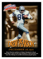 Drew Pearson - Dallas Cowboys - Million Dollar Moments (NFL Football Card) 1997 Fleer # 39 Mint