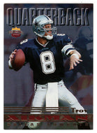 Troy Aikman - Dallas Cowboys  (NFL Football Card) 1997 Score Board Playbook - Quarterback # 1 Mint