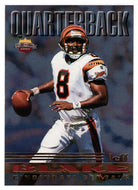 Jeff Blake - Cincinnati Bengals (NFL Football Card) 1997 Score Board Playbook - Quarterback # 10 Mint